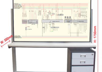 Instrument Assembly System Function Simulation Teaching and Training Bench