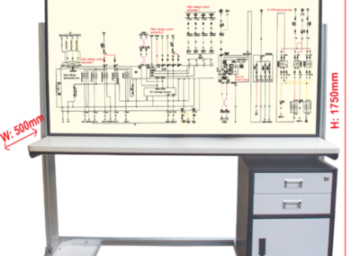 High Voltage System Function Simulation Teaching and Training Bench