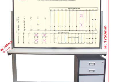 Power Battery System Function Simulation Teaching and Training Bench