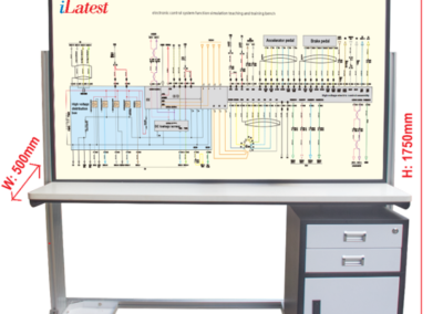 Electronic Control System Function Simulation Teaching and Training Bench