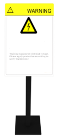 High Voltage Warning Signs